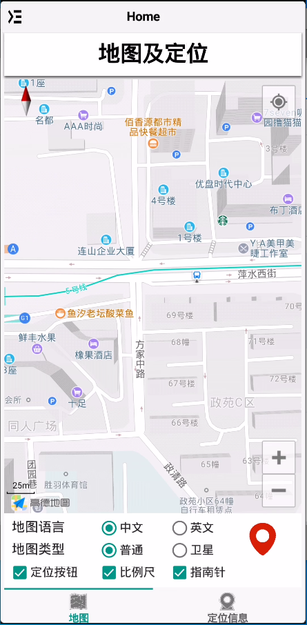 地图显示