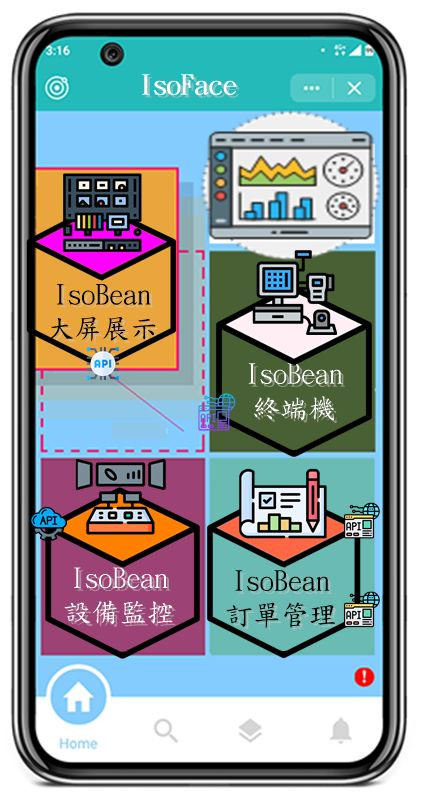 IsoBean开发跨平台应用软体APP，快速布署智慧服务