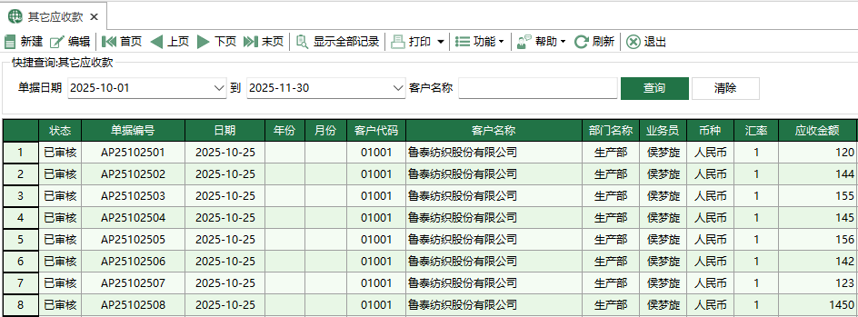 图1 其它应收款